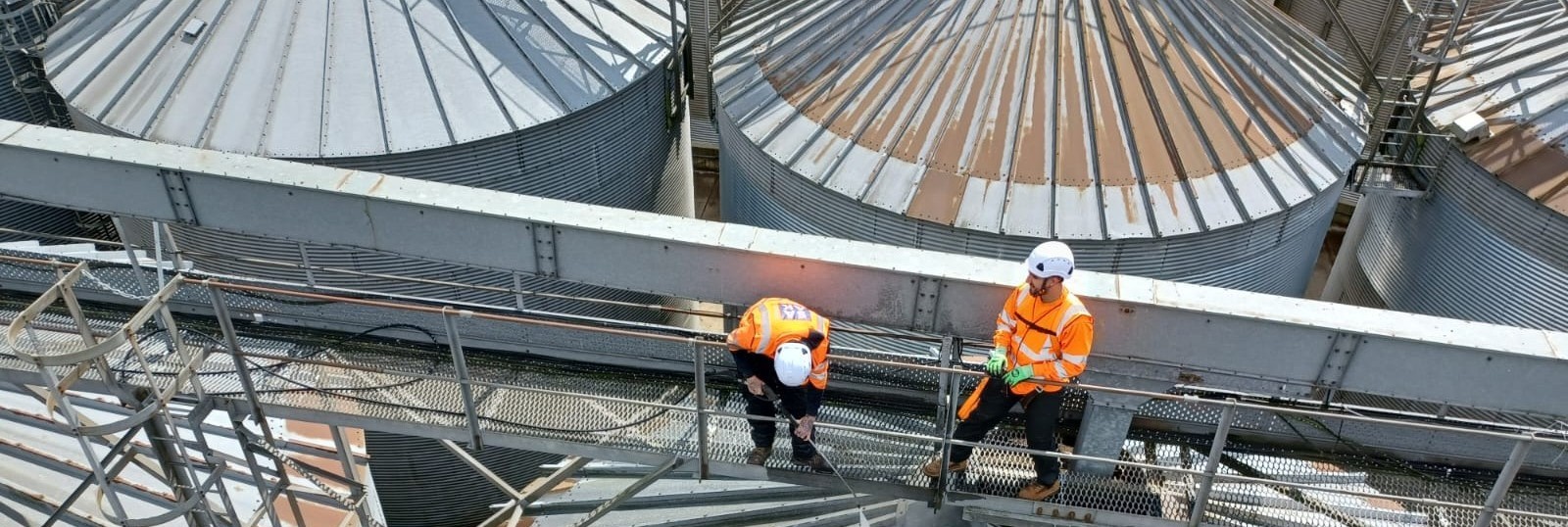 Professional Silo Roof Painting & Sealing